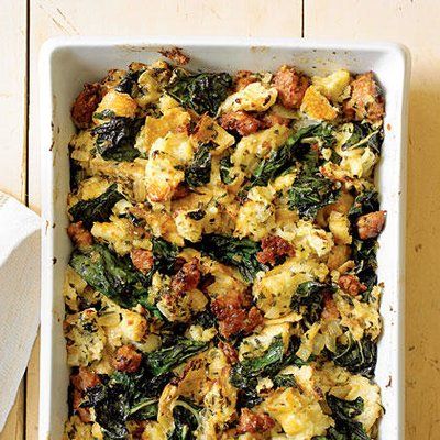 Italian Chard Stuffing Homemade Stuffing Recipes, Homemade Stuffing, Sausage Stuffing, Classic Thanksgiving, Sage Sausage, Thanksgiving Recipes Side Dishes, Sunset Magazine, Holiday Eating, Thanksgiving Side