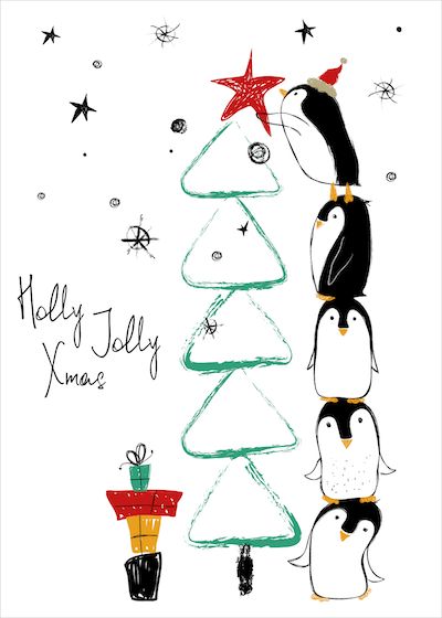 Penguin Christmas Cards, Watercolor Christmas Cards Diy, Free Printable Christmas Cards, Cards Drawing, Christmas Cards Drawing, Chrismas Cards, Xmas Card Ideas, Cute Christmas Cards, Christmas Drawings