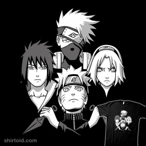 Team 7 Rhapsody | Shirtoid #anime #barbadifuoco #bohemianrhapsody #firebeard #manga #music #naruto #queen #tvshow Naruto T Shirt, Naruto Team 7, Naruto Wallpaper Iphone, Naruto Tattoo, Naruto Teams, Manga Naruto, Naruto Drawings, Sasuke Sakura, Arte Dc Comics