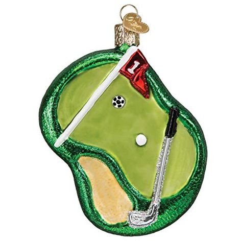 90s Drinks, Golf Ornaments, Golf Christmas Tree, Things To Do List, Kitchen Cookies, Cute Christmas Ornaments, North Pole Village, Golf Christmas, Diy Golf