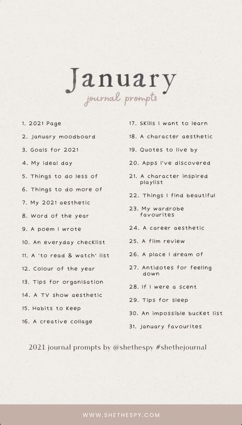 By She the Spy 2023 Prompts, January Vibes, January Journal Prompts, Journal Prompt Ideas, She The Spy, September Journal, December Journal, Importance Of Self Care, Prompt Ideas