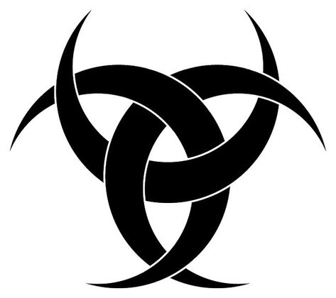 Symbol For Rebirth, Crescent Moon Symbol, Celtic Images, Celtic Knot Tattoo, Celtic Symbol, Cross Vector, Knot Tattoo, Black Png, Moon Symbols