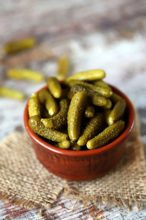 Let's look at some of the differences between gherkins, pickles, cucumbers, and cornichons. Gherkins Pickles, Luxury Snacks, Pickles Cucumbers, Beer Hampers, Beer Snacks, Enjoy With Friends, Mini Cucumbers, Beer Gift, Snack Gift