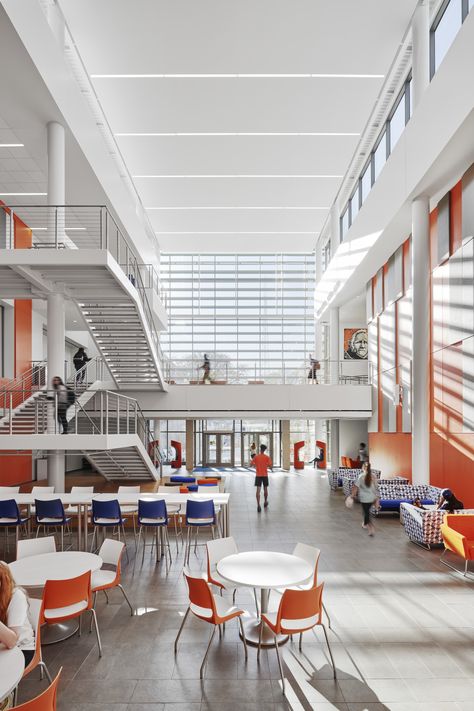 Sam Houston State University - Lowman Student Center University Interior Design, Sam Houston State University, Huntsville Texas, Auditorium Seating, Large Ceiling Fans, Hall Furniture, Residence Hall, School Interior, Student Center