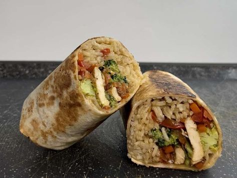 Chicken teriyaki wrap Recipe - Whisk Teriyaki Chicken Wraps Recipes, Teriyaki Chicken Wraps, Chicken Teriyaki Sauce, Chicken Sushi, Teriyaki Chicken Stir Fry, Teriyaki Stir Fry, Vegetable Slice, Chicken Wrap Recipes, Wrap Recipe