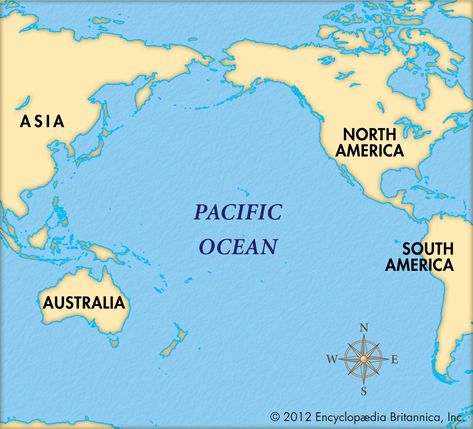 Pacific Ocean North Pacific Ocean, Pacific Ocean Map, Pacific Map, Man Made Island, Wallpaper Wa, Southern Ocean, Math Questions, Pacific Islands, The Pacific Ocean