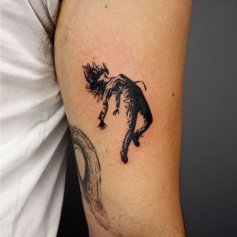 Expanse Tattoo, Back Tats, Nerd Tattoo, Literary Tattoos, Spooky Tattoos, Space Tattoo, Ink Stain, Maple Leaf Tattoo, Body Art Tattoos