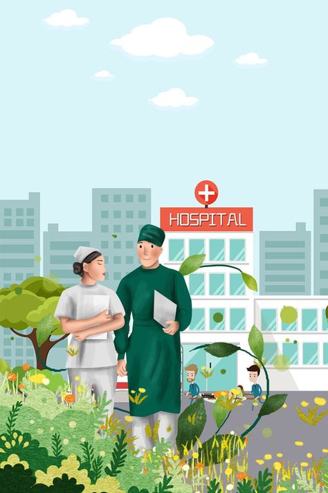 Hospital Health Care Health Promotion Promotion Background, Cartoon Doctor, Aesthetic Medical, Health Care Hospital, Hospital Health, Medical Posters, Dental Hospital, Medical Wallpaper, Healthy Man