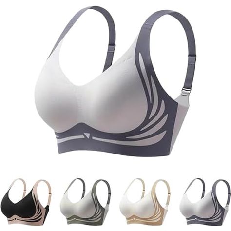 PRICES MAY VARY. 【Dawncog Wireless Push up Bra】Dawncog Wireless Push up Bra for women provide lift and support, while the wireless design ensures you can move freely without any restrictions. 【Daily Bra】Our Dawncog Wireless Push up Bra for women are padded with breathable padding, helping you to build a chest shape. 【Adjustable Shoulder Straps Bra】Dawncog Wireless Push up Bra for women with adjustable shoulder straps, can enable you to adjust for personal needs. 【Wireless Bras For Women】Dawncog Gather Bra, Underwire Sports Bras, Bra Women, Sports Bras, Push Up Bra, Push Up, Lingerie, Bra, Sports