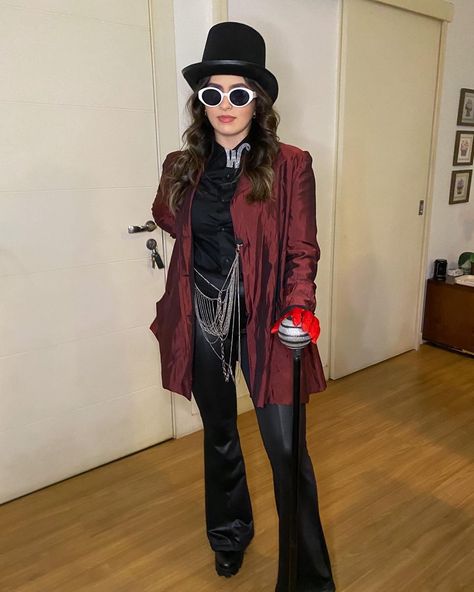 Willy Wonka Outfit Ideas, Fantasia Willy Wonka, Willy Wonka Disfraz, Willy Wonka Halloween Costumes, Willy Wonka Costume Women, Willy Wonka Outfit, Hollywood Costume Ideas, Willy Wonka Halloween, Wonka Costume