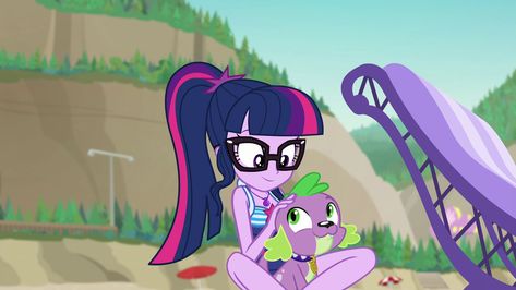 #1867352 - cute, dog, equestria girls, forgotten friendship, geode of telekinesis, magical geodes, male, petting, puppy, safe, sci-twi, screencap, spikabetes, spike, spike the regular dog, spoiler:eqg series, twilight sparkle - Derpibooru - My Little Pony: Friendship is Magic Imageboard Forgotten Friendship, Equestria Girls Rainbow Dash, Sparkle Dog, Twilight Sparkle Equestria Girl, Mlp Twilight Sparkle, Sci Twi, Animated Clothes, Steven Universe Lapis, Mlp Funny