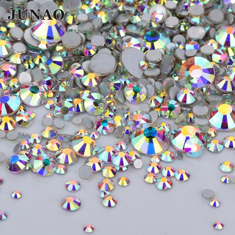 Glitter Decorations, Cheap Crystals, Glass Nails Art, Stone Decoration, Crystal Stickers, Art Pierre, Nail Rhinestones, Nail Art Decals, Rhinestone Material