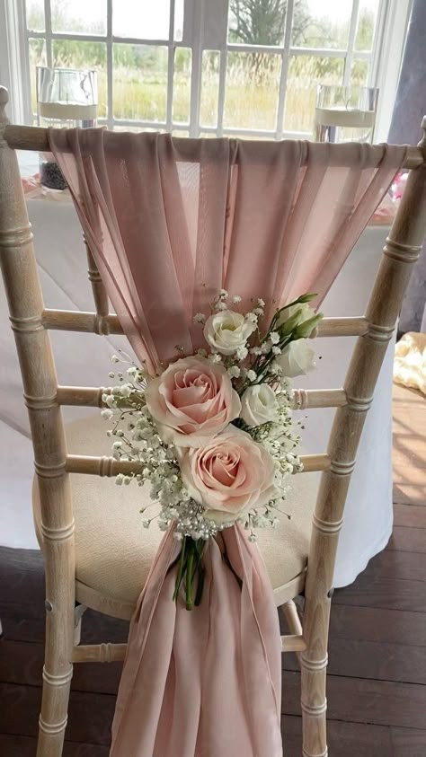 elfoccasions on Instagram: So Easter weekend turned out to be a gorgeous weekend for a wedding, not least for our lovely couple Chantelle and Scott who enjoyed an… Sage Green And Pink Wedding, Wedding Pink Theme, Rose Gold Party Theme, Gold Party Theme, Bridal Chair, Sage Green And Pink, Rose Gold Quinceanera, Rustic Spring Wedding, Spring Wedding Color Palette