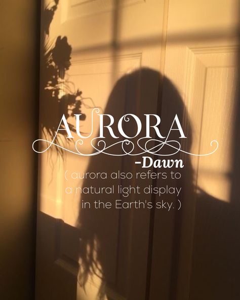 Aurora Name Aesthetic, Aurora Name Meaning, Aurora Meaning, Aurora Name, Oc Creation, Ethereal Core, Unique Girls, Goddess Names, Dragon Names