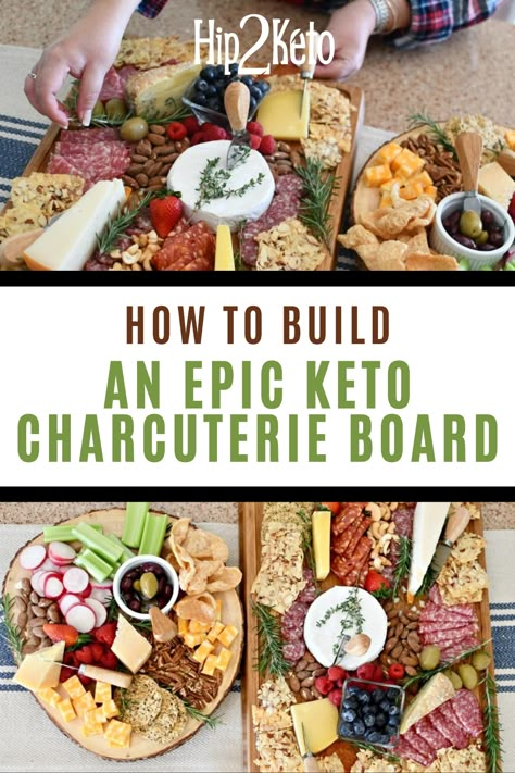 Charcuterie Board With Pickles, Keto Charcuterie Board Ideas, Keto Charcuterie Board, Keto Charcuterie, Elegant Charcuterie, Fruit Boards, Meat And Cheese Tray, Charcuterie Board Meats, Charcuterie Ideas