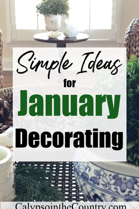 Decorating For Winter After Christmas, January Decor After Christmas, January Decorating Ideas, Winter Cozy Home, Modern Winter Decor, January Home Decor Ideas, Decorate After Christmas, After Christmas Decorating, Decorating After Christmas