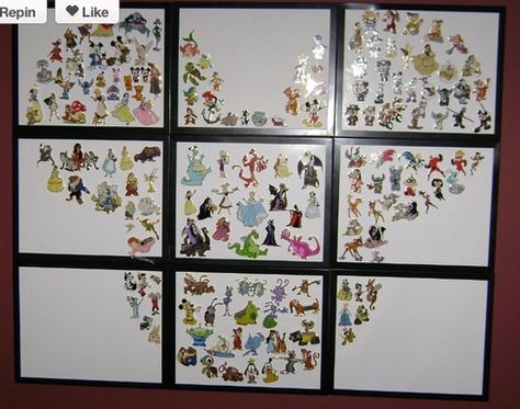 Disney Pin Display, Disney Pin Collections, Disney Pin Trading, Pin Display, Disney Rooms, Disney Side, Disney Decor, Disney Trading Pins, Disney Addict