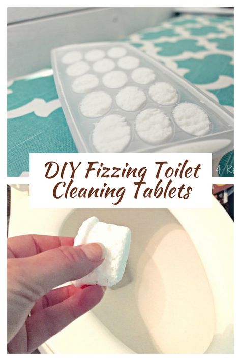 Diy Household Cleaners, Diy Bathroom Design, Diy Toilet, Cleaning Tablets, Bathroom Cleaning Hacks, Toilet Bowl Cleaner, Toilet Cleaner, Homemade Cleaning Products, Diy Bathroom Decor