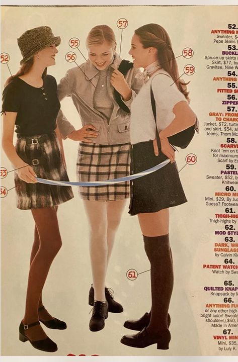 1970s School, School 90s, Teen Magazine, Girly Fashion, School Outfits, New Look, Girl Group, Back To School, 1970s