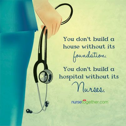 You don't build a house without its foundation. You don't build a hospital without its nurses. Hospital Quotes, Nurses Week Quotes, Nurse Quotes Inspirational, Nursing Fun, Nursing Board, Nursing Quotes, I Am A Nurse, Nurse Inspiration, Happy Nurses Week