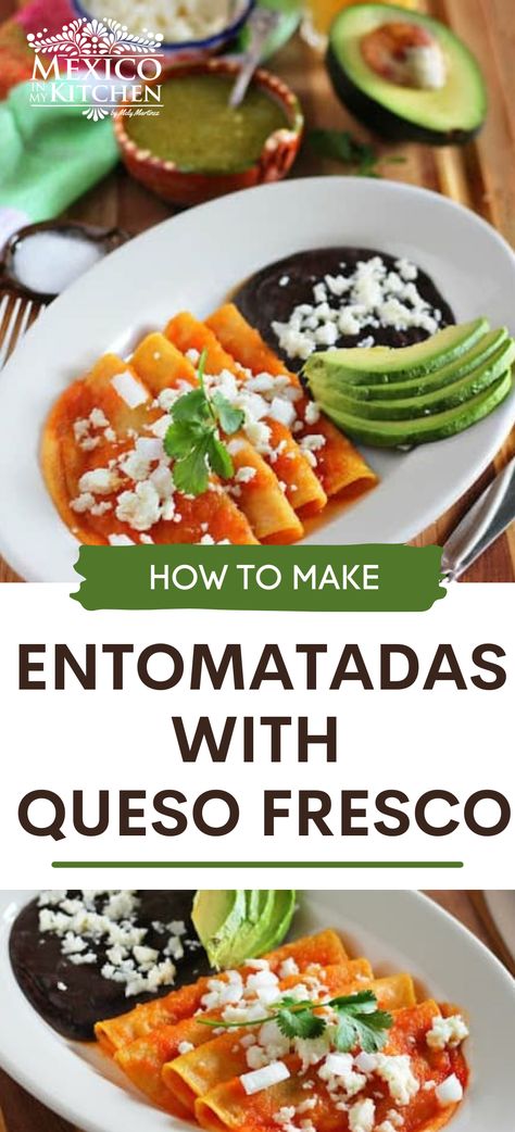 Mexican Food Prep Meals, Easy Authentic Mexican Recipes, Mexican Food Authentic, Authentic Mexican Dinner Recipes, Entomatadas Recipe, Latin Meals, Mexican Picadillo, Mexican Dinners, Man Heart