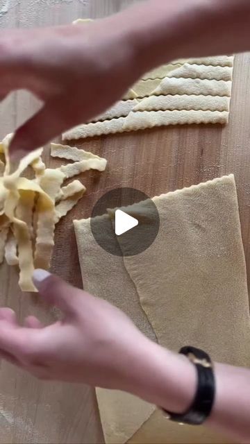 NewYork Italian on Instagram: "HOW to MAKE FRESH PASTA LIKE NONNA Recipe by @pritieats Do YOU MAKE PASTA ? Will You Try ? PLEASE LIKE & SEND THIS VIDEO to FRIENDS if You THINK THEY MIGHT LIKE IT RECIPE : 2 large EGGS 1 cup FLOUR Mix, and knead once everything comes together Cover with a towel and let rest for 30 minutes before using. Form into whatever pasta shape you like. (Ravioli, Lasagna sheets) To make Fettuccine or Tagliatelle. Roll out to thinkness of Fettuccine. Fold into four, then cut to form Fettuccine (Tagliatelle) To make Tagliarlini, cut 4 times thinner than the fettuccine. BASTA ! #Homemade #Pasta #Recipe #Lasagna #Ravioli #recipeoftheday" Lasagna Noodle Recipes Homemade, Lasagna Ravioli, Make Fresh Pasta, Recipe Lasagna, Ravioli Lasagna, Homemade Pasta Recipe, How To Make Lasagna, Adulting 101, Make Pasta