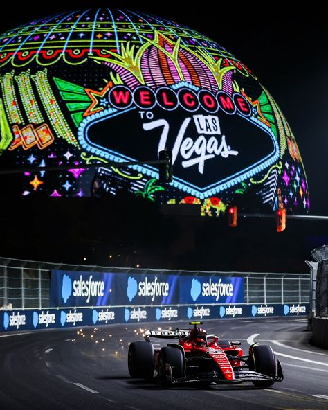 Fastest man in Vegas 📸 Pictures @antonin_vct / DPPI #lasvegas #nevadas #usa #motorsport #f1 #ferrari #CharlesLeclerc #CL16 #PolePosition… | Instagram Vegas Pictures, Last Vegas, F1 Teams, F1 Ferrari, Formula 1 Car Racing, Fastest Man, Visual Board, Motor Speedway, Sophomore Year