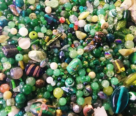 Green Bead Soup Bead Mix Greens Crystal Glass Bulk Beads Mix - Etsy Bead Soup, Toro Inoue, Polymer Beads, Beaded Boxes, Green Beads, Bluish Green, Lampwork Glass Beads, Glass Ceramic, Green Crystals