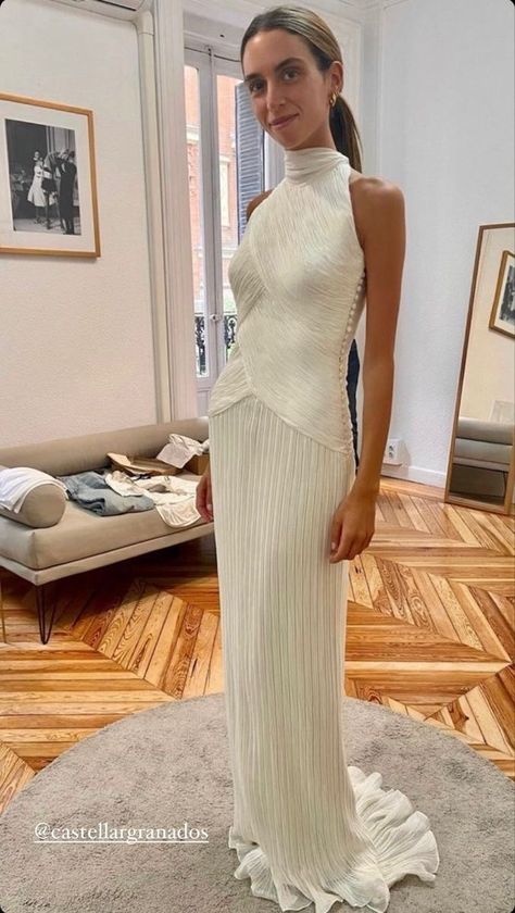 Elegant Sequin Wedding Dress, Wedding Dress Brooch, Light Blue Rehearsal Dinner Dress, Khaite Wedding Dress, Bridesmaid Rehearsal Dinner Dress, Corset Waist Wedding Dress, Dress Like Your Type Of Guy Party, Cotoure Wedding Dresses, The Law Bridal