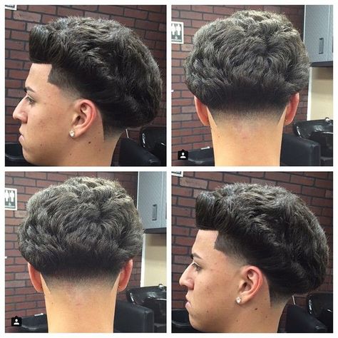 The blowout is back in style  haircut by @stevetrujillo Blowout Hairstyles Men, Blowout Hair Men, Low Fade Curly Hair, Fresh Blowout, Blowout Hairstyles, Taper Haircut, Blowout Haircut, Mandela Tattoo, Beyonce Hair