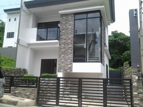 house-and-lot-for-sale-in-metropolis-subdivision-pit-os-cebu-city--120-sqm 120 Sqm House Design, House Design 2 Storey, Zen House Design, Modern Zen House, Small House Design Philippines, Philippines House Design, House And Lot, Philippine Houses, Two Story House Design