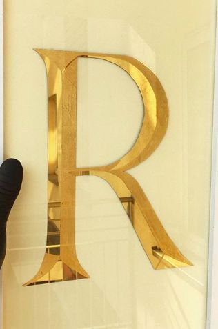 Gold Leaf Signage, Gold Lettering, Gold Leaf Signs, Sign Writing, Letter Sign, Types Of Lettering, Hand Painted Signs, Gold Letters, Chalkboard Art