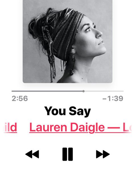 #truth #newfavoritesong Lauren Diagle, Royal Priesthood, Contemporary Christian Music, Lauren Daigle, Christian Songs, Worship Songs, Christian Music, Say You, The Song