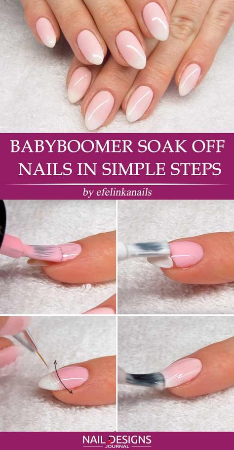 Brush Picture, Ombre Nail Diy, Ombre Nails Tutorial, How To Do Ombre, Ombre Gel Nails, Unghie Sfumate, Nails Ombre, Diy Ombre, Pink Ombre Nails