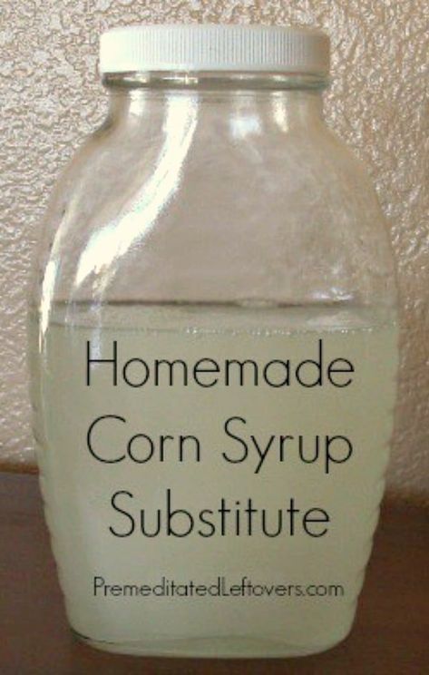 Homemade Corn Syrup Recipe, Homemade Corn Syrup, Corn Syrup Substitute, How To Make Corn, Cooking Substitutions, Homemade Pantry, Homemade Condiments, Tandoori Masala, Homemade Syrup