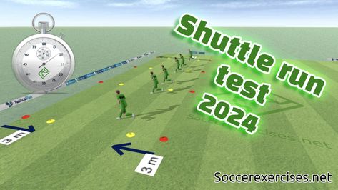 🏃‍♂️⚽ Ready to test your endurance? Try the Shuttle Run Test 2024, also known as the beep test or piepjestest! Perfect for soccer training. Download the free audio and result chart now!  
#soccer #football #condition #test #download #piepjestest #beeptest #shuttlerun #futbol #footballdrills #soccerdrills #soccertraining #footballtraining #futebol #voetbal #exercises #soccerexercises #workout #sports #fussball #manchesterunited #training #footballexercise #footballexercises #trainingsessions Soccer Exercises, Fitness Assessment, Football Drills, Soccer Workouts, Free Audio, Soccer Drills, Popular Workouts, Football Training, Soccer Training