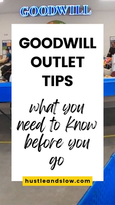 Want to learn how to shop the goodwill outlet? This post goes over what you need to know before you go. If you're looking to start a reselling business or just want goodwill bins tips, this is for you. Reselling Thrift Store Finds, Thrift Store Makeover Ideas, Goodwill Bins, What To Sell Online, Goodwill Outlet, Reselling Clothes, Reselling Business, Thrift Store Makeover, Thrift Store Outfits