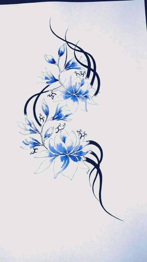 Preemie Tattoo, Waterlilly Tattoo, Lillies Tattoo, Armband Tattoos, Tattoos For Women Flowers, Lily Tattoo, Stylist Tattoos, Spine Tattoos, Elegant Tattoos