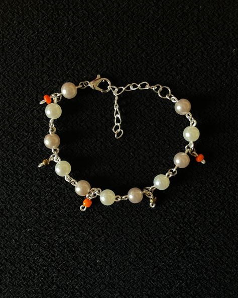 FRIDAY THE 13th: (1/1) BRACELET DROP receive spooky halloween goodies with your purchase from this collection! ($13 each) 1. “A Nightmare Weeknd”🎼🌪️[AVAILABLE] The Weeknd Nightmare Trilogy inspired. made with pearls, 3 carnelian beads=trilogy. - 2. “Halloweentown”🎃🍭 [AVAILABLE] made with pearls, glass beads, & a jack-o-lantern charm. - 3. “Fa-La-La-La”🧣☕️ [AVAILABLE] Inspired by your feedback & a cozy fall day. made with light brown & white pearls, with hints of orange & brown. - 4. “Spidey... Halloween Goodies, Carnelian Beads, Fall Day, A Nightmare, Friday The 13th, Halloween Town, The Weeknd, Orange Brown, Cozy Fall