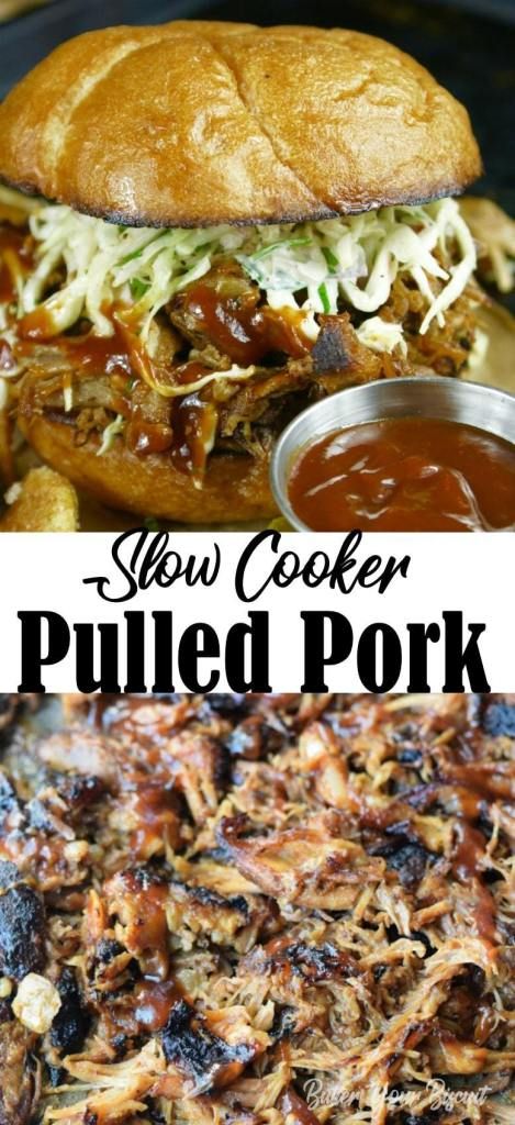 Chipotle Slaw, Slow Cooker Pulled Pork Sandwiches, Bbq Pulled Pork Slow Cooker, Pork Pulled, Slow Cooker Recipes Pork, Pasta Side Dishes, Slow Cooker Bbq, Slow Cooker Pulled Pork, Slow Cooked Meals