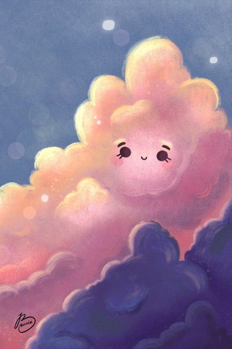 kidslitart, children book illustration, story book drawing, picture book portfolio, children book art, sunset illustration, pink sunset illustration, clouds illustration, cartoon cloud, kawaii cloud illustration, cute cloud drawing Reverse Drawing, Clouds Illustration, Value Color, Kawaii Cloud, Cloud Illustration, Color And Light, Cartoon Clouds, Cloud Drawing, Drawing Process