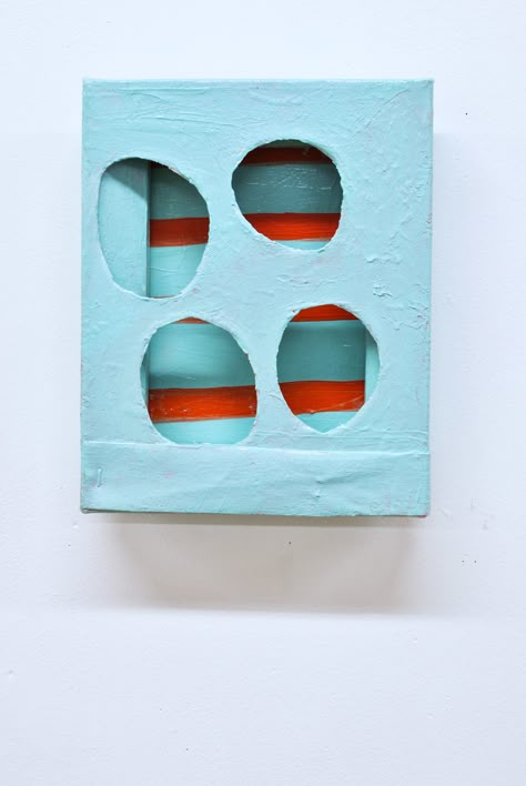 Wall Puzzle, Object Painting, Mini Sculptures, Paint Sculpture, Painted Objects, Art Thoughts, Cardboard Sculpture, Welding Ideas, Painting Minimalist