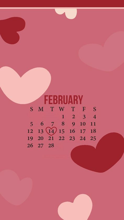 Valentines Calendar, Valentine Calendar, Matching Lock Screens, Valentines Day Wallpapers, February Wallpaper, Autumn Leaves Wallpaper, February Calendar, Android Secret Codes, 2017 Calendar