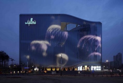 Media Architecture ‘Oscars’ Awards Announced (2) Underground Building, Cheonan, Facade Lighting, Architectural Practice, Construction Services, Building Exterior, Facade Architecture, Interaction Design, Light Architecture