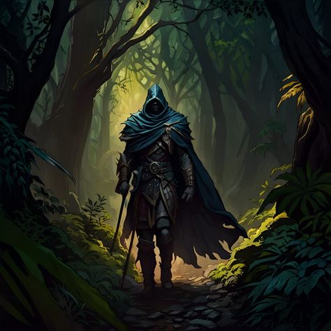 The Knight roams the forest, searching, hunting. He has many names. forest knight fantasy art forest knight art knight in a forest forest knight concept art forest knight character art knight in forest knight in the forest hollow knight forest fantasy forest knight forest knight character design forest knight dnd Forest Knight Fantasy Art, Forest Warrior Fantasy Art, Forest Knight, Knight Fantasy, Glowing Eyes, Rpg Characters, Art Forest, The Knight, Fantasy Forest