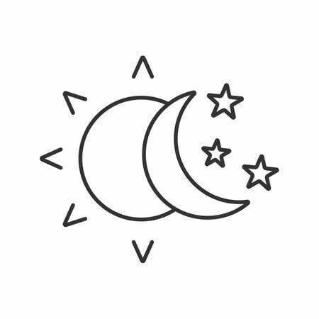 Sun And Moon Design Simple, Moon Doodle Simple, Sun And Moon Line Art, Moon With Stars, Sunshine Tattoo, Learn To Tattoo, Star Doodle, Star Outline, Sun And Moon Drawings