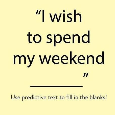 #PredictiveText #FillInTheBlank Predictive Text Posts, Predictive Text Game Facebook, Interaction Questions, Participation Posts, Predictive Text Game, Mood Scale, Interactive Questions, Interactive Post, Text Games