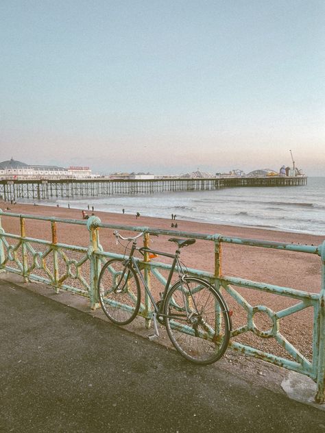 Brighton Pier, Brighton Aesthetic, Brighton Photography, Brighton Pride, Brighton City, Brighton England, Seaside Home Decor, British Beaches, Uk Beaches