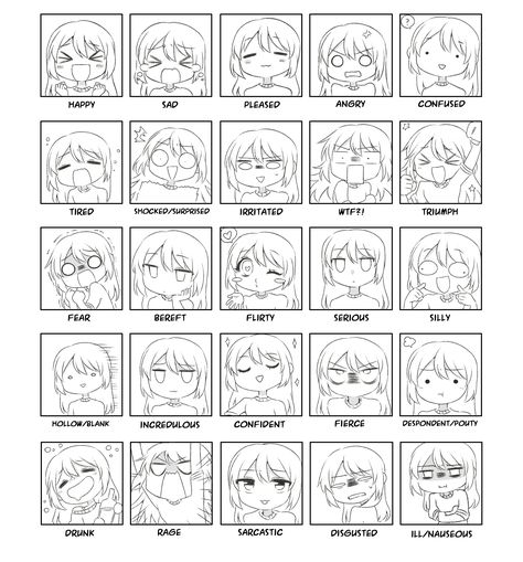 25 Essential Expressions Challenge, Essential Expressions Challenge, Expressions Manga, 25 Essential Expressions, Webcomic Tutorial, Expression Challenge, Male Character Design, Facial Expressions Drawing, Smile Drawing