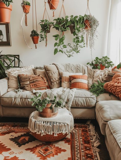 17 Boho Chic Living Room Design Ideas Small Living Room Ideas Boho Chic, Chic Living Room Design, Boho Living Room Inspiration, Cozy Boho Living Room, Bohemian Living Room Decor, Boho Apartments, Bohemian Style Decor, Boho Chic Living Room, Living Room Design Ideas